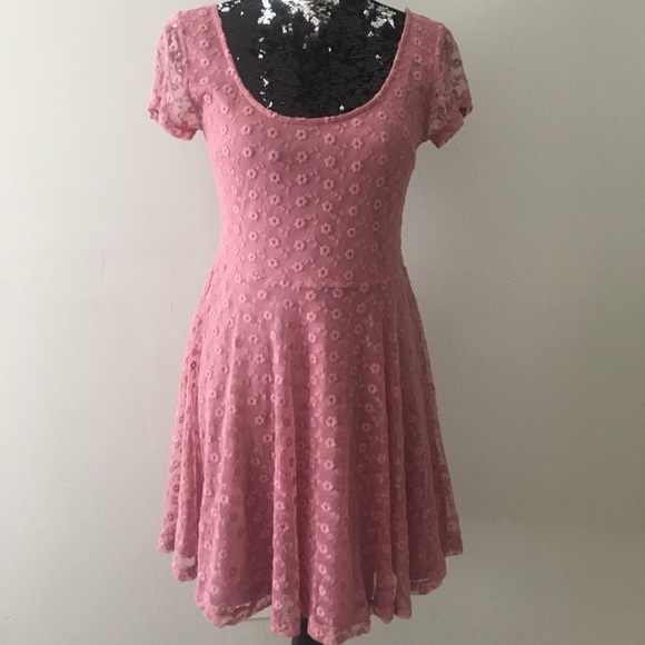 Forever 21 Dresses & Skirts - Forever 21 Embroidered Floral Skater Dress NWT